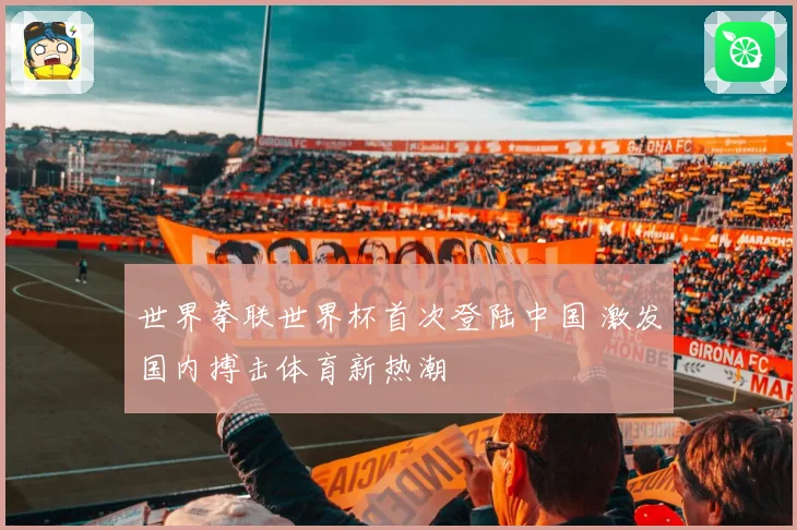 世界拳联世界杯首次登陆中国 激发国内搏击体育新热潮